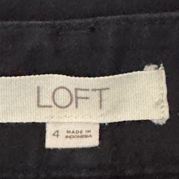 B-101 Loft Black Cropped Pants Size 4‎ - Picture 13 of 13
